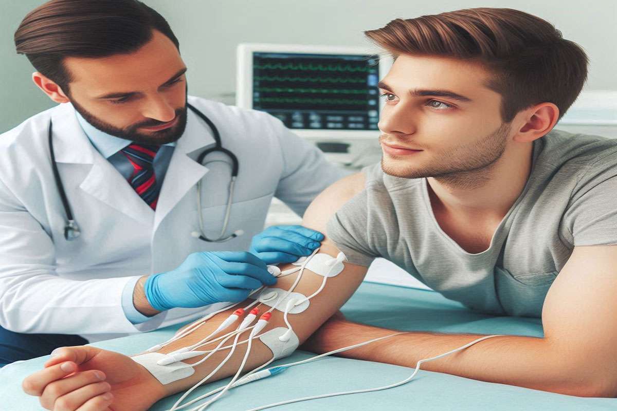  یک جلسه الکترومیوگرافی در کلینیک