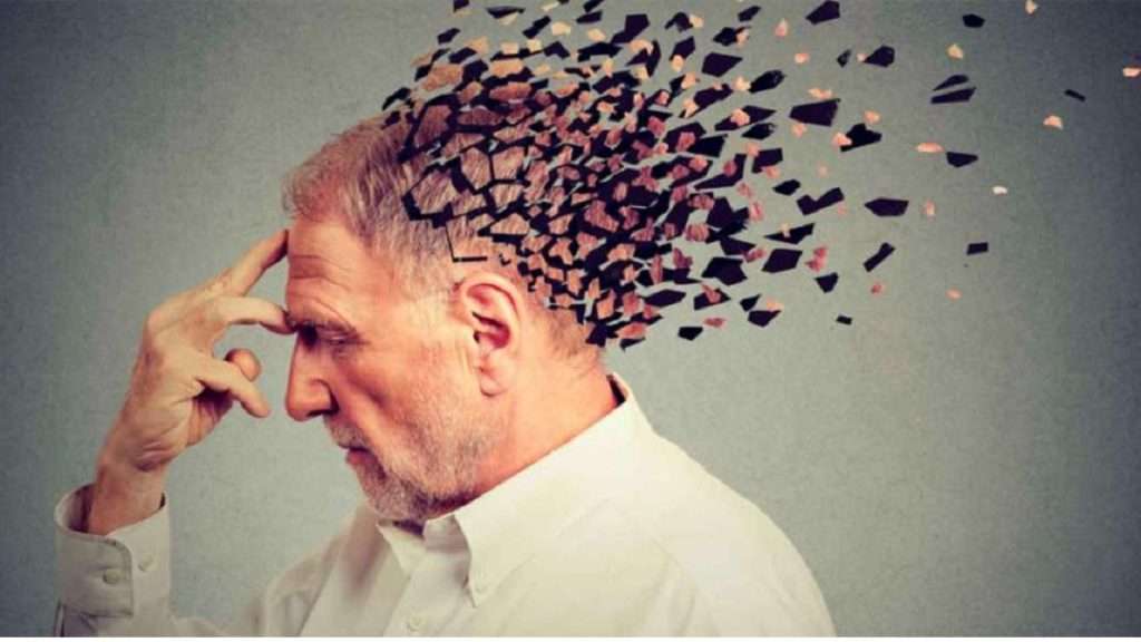 مرد مبتلا به آلزایمر
