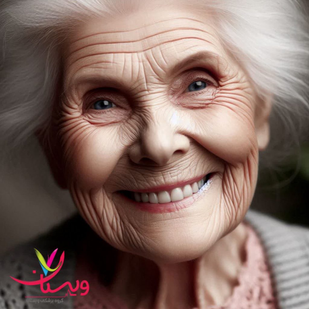 پیرزنی که سکته زده و رو به بهبودی است