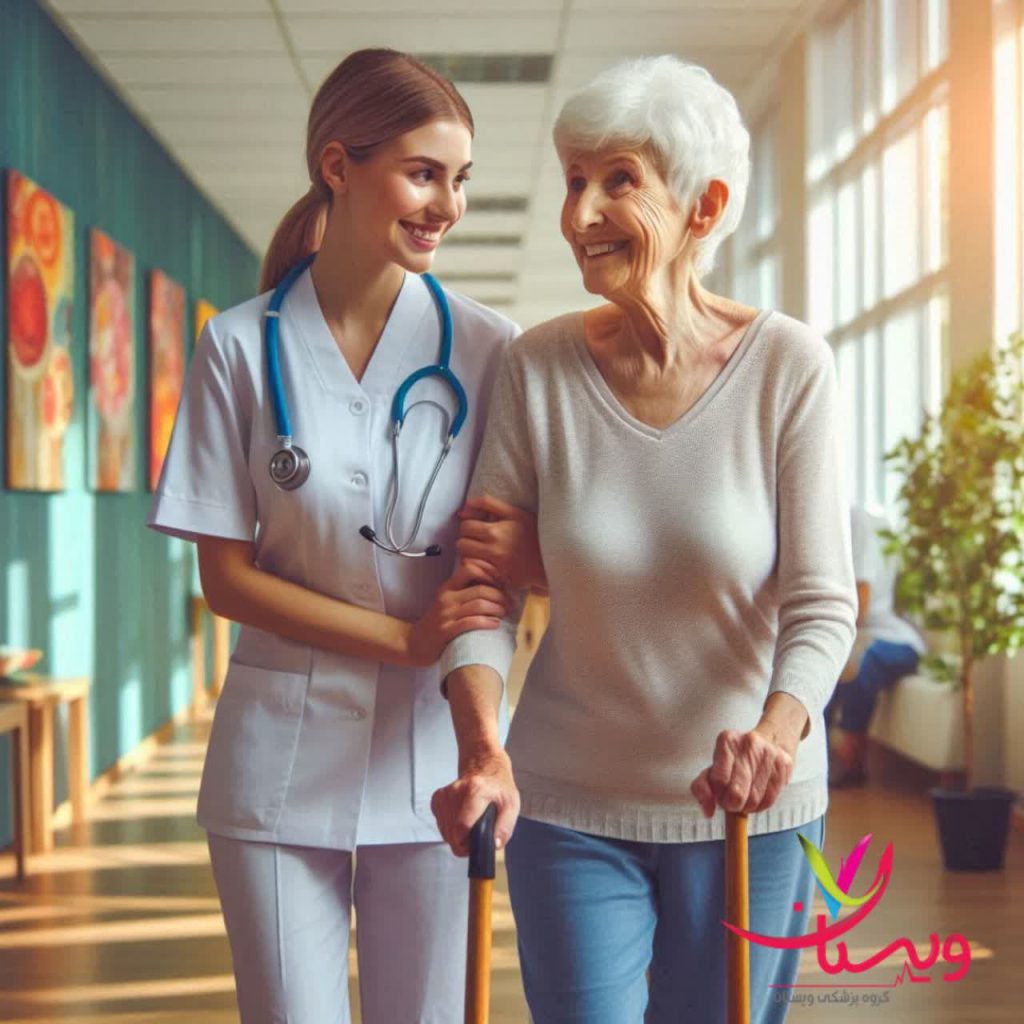 شخصی که سکته مغزی کرده