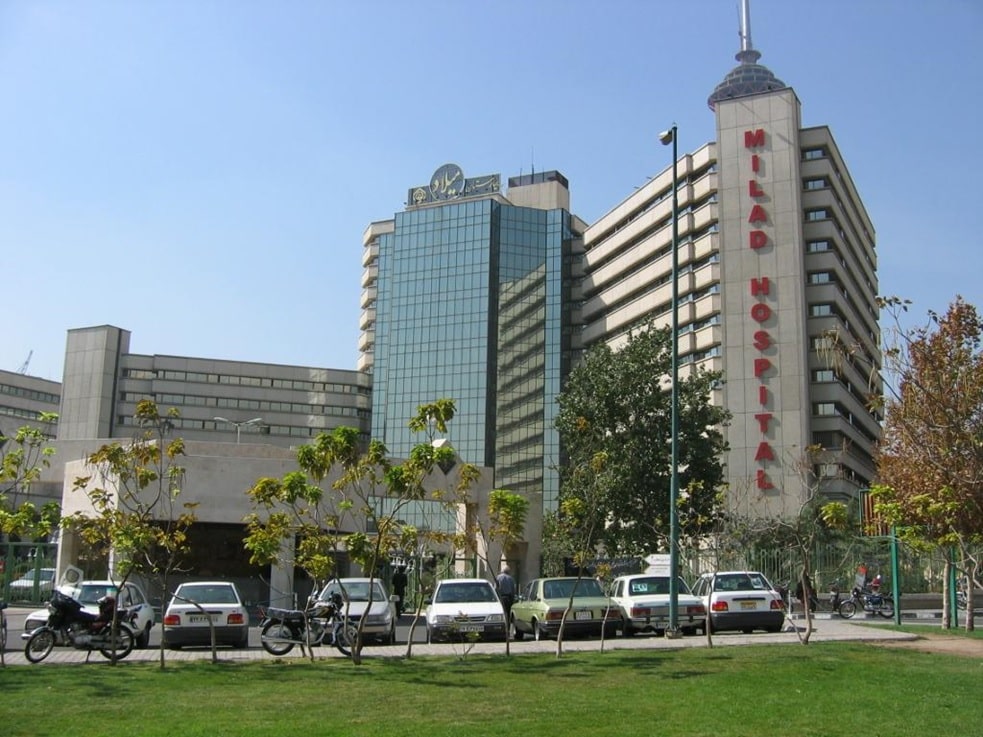 هزینه کولپوسکوپی در بیمارستان میلاد تهران