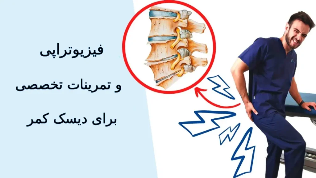فیزیوتراپی و تمرینات تخصصی برای دیسک کمر فیزیوتراپی و تمرینات تخصصی برای دیسک کمر